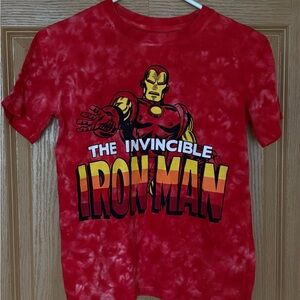Marvel Red Iron Man Short Sleeve Tee